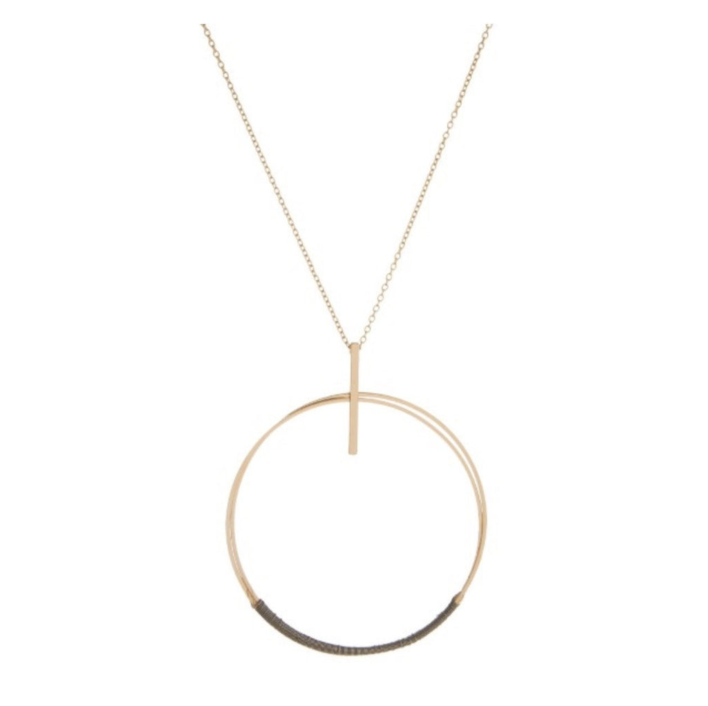 Circle Pendant Necklace