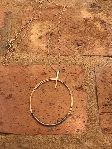 Circle Pendant Necklace