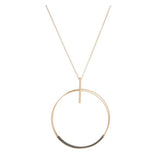 Circle Pendant Necklace