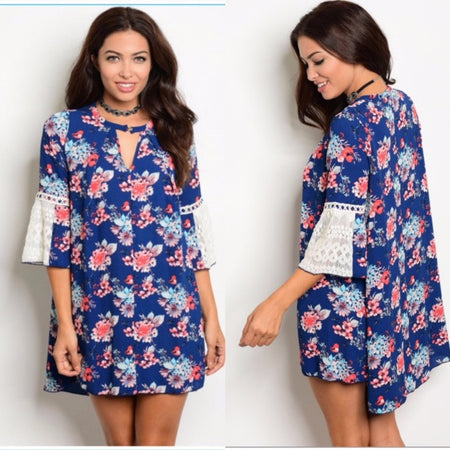 Floral Racerback Maxi Dress