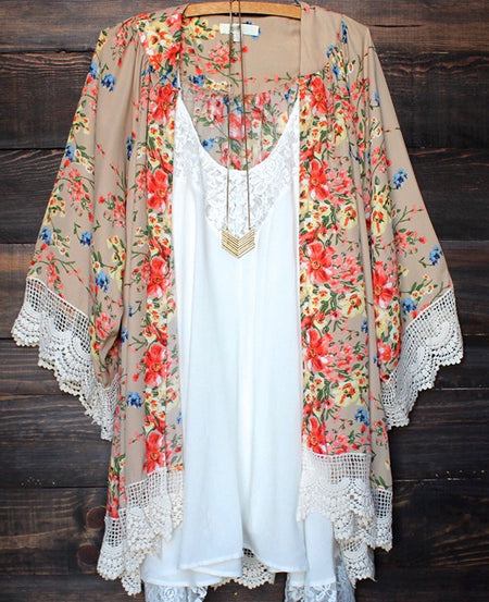 Floral Racerback Maxi Dress