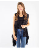 Ruffled Vest