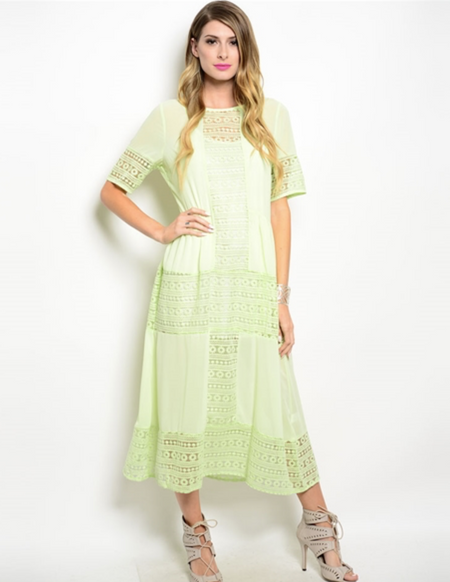 Floral Racerback Maxi Dress