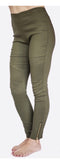 Olive Moto Jeggings