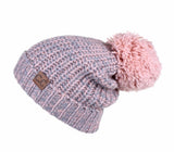 C. C. Beanie Knit Pom Pom