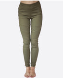 Olive Moto Jeggings