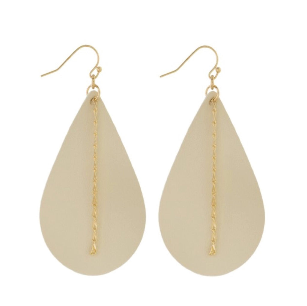 Leather Tear Drops