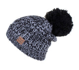 C. C. Beanie Knit Pom Pom