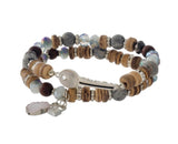 Double Stretch Druzy Bracelet